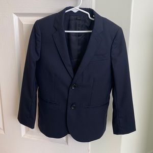 Boys size 7 Crewcuts navy suit